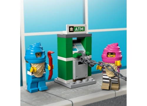 Politia in urmarirea masinii de inghetata 60314 LEGO City 
