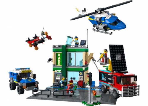 Politia in urmarire la banca 60317 LEGO City 