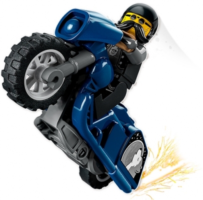 Motocicleta de cascadorii 60331 LEGO City