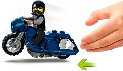 Motocicleta de cascadorii 60331 LEGO City