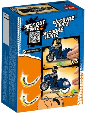 Motocicleta de cascadorii 60331 LEGO City