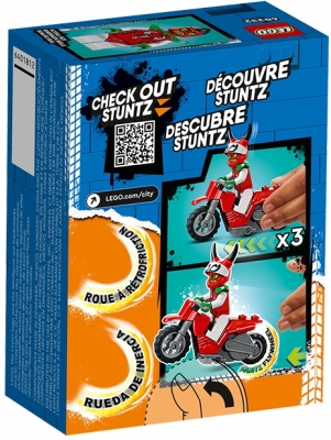 Motocicleta scorpion de cascadorii 60332 LEGO City