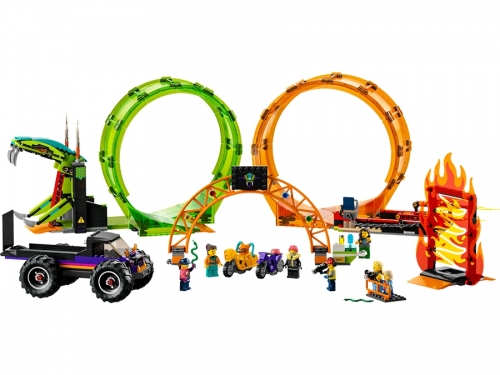Arena cu bucla dubla 60339 LEGO City