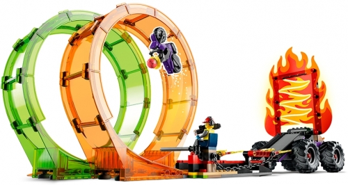 Arena cu bucla dubla 60339 LEGO City