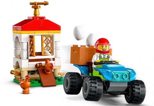 Cotetul gainilor 60344 LEGO City