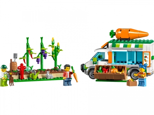 Furgoneta fermierului 60345 LEGO City
