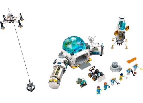 Baza stiintifica de pe Luna 60350 LEGO City 