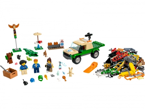 Misiuni de salvare a animalelor salbatice 60353 LEGO City