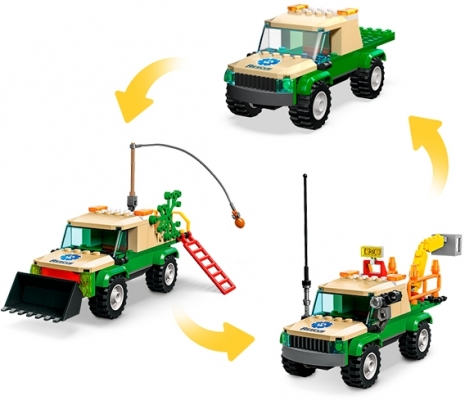 Misiuni de salvare a animalelor salbatice 60353 LEGO City