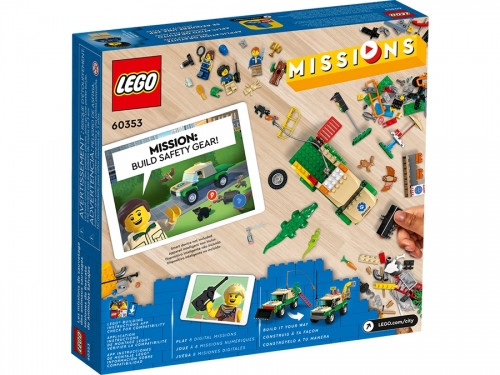 Misiuni de salvare a animalelor salbatice 60353 LEGO City