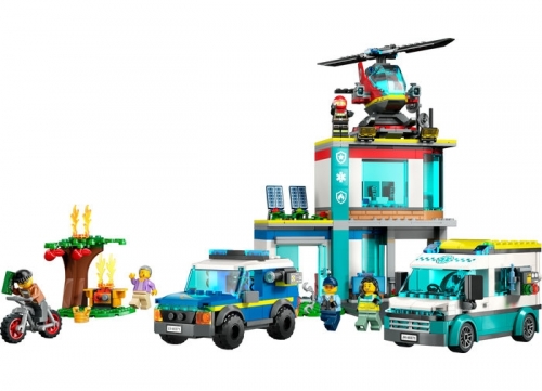 Centru pentru vehicule de urgenta 60371 LEGO City 