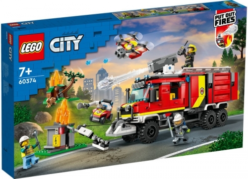 Masina unitatii de pompieri 60374 LEGO City 
