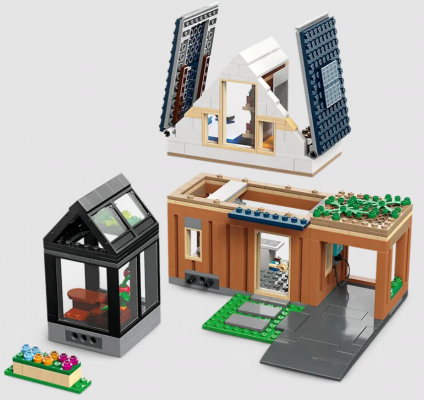 Casa familiei si masina electrica 60398 LEGO City