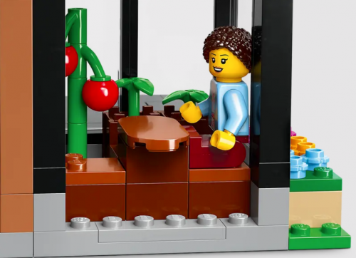 Casa familiei si masina electrica 60398 LEGO City