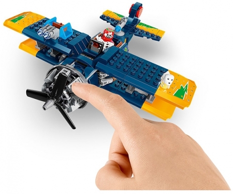 Avionul de cascadorii al lui El Fuego 70429 LEGO Hidden Side