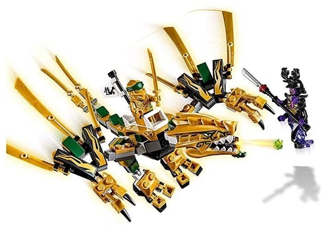 Dragonul de aur 70666 LEGO Ninjago