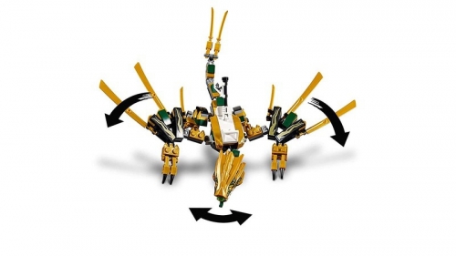 Dragonul de aur 70666 LEGO Ninjago