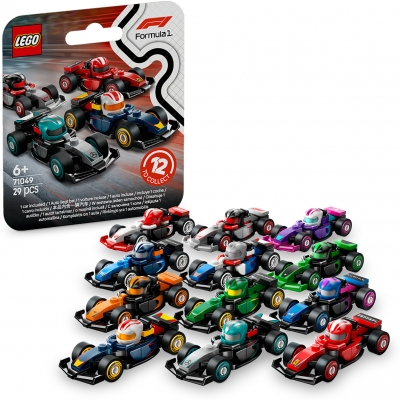 Masini de curse F1 de colectie 71049 LEGO Minifigurine