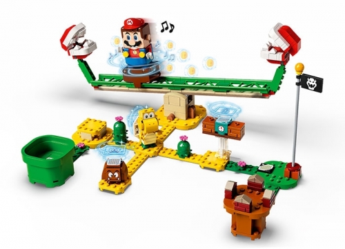 Set de extindere Toboganul Plantei Piranha 71365 LEGO Super Mario 