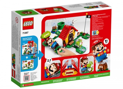 Set de extindere Casa lui Mario si Yoshi 71367 LEGO Super Mario 