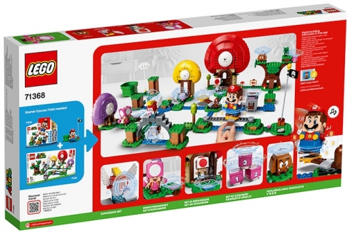 Set de extindere Toad 71368 LEGO Super Mario 