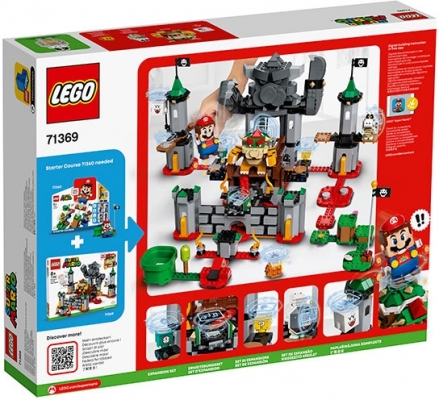 Set de extindere Castelul lui Bowser 71369 LEGO Super Mario 