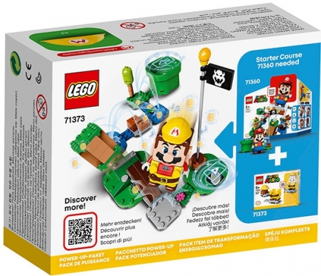 Costum de puteri : Constructor 71373 LEGO Super Mario 