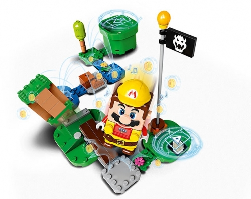 Costum de puteri : Constructor 71373 LEGO Super Mario 