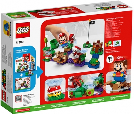 Set de extindere Provocare cu plante prianha 71382 LEGO Super Mario 