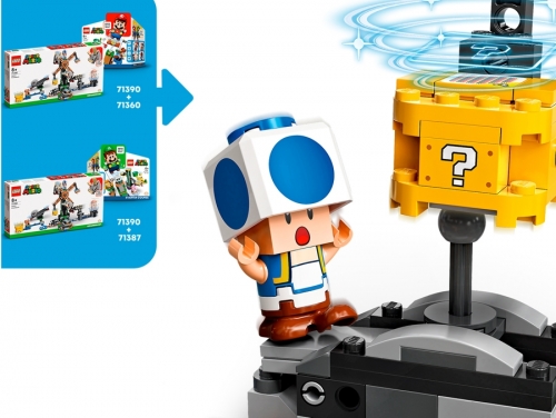 Daramarea lui Reznor 71390 LEGO Super Mario