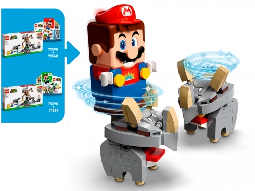 Daramarea lui Reznor 71390 LEGO Super Mario