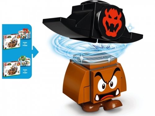 Set de Extindere Nava Aeriana a lui Bowser 71391 LEGO Super Mario