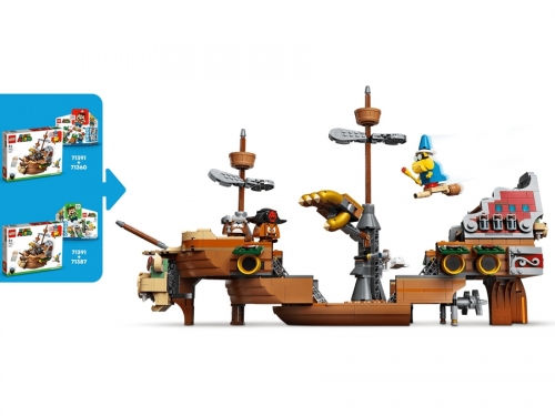 Set de Extindere Nava Aeriana a lui Bowser 71391 LEGO Super Mario