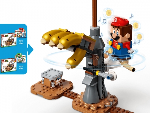 Set de Extindere Nava Aeriana a lui Bowser 71391 LEGO Super Mario