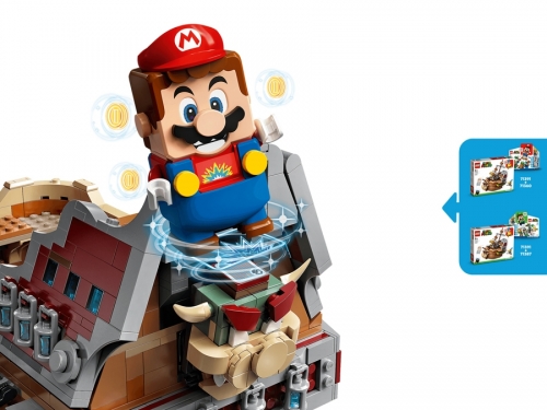 Set de Extindere Nava Aeriana a lui Bowser 71391 LEGO Super Mario