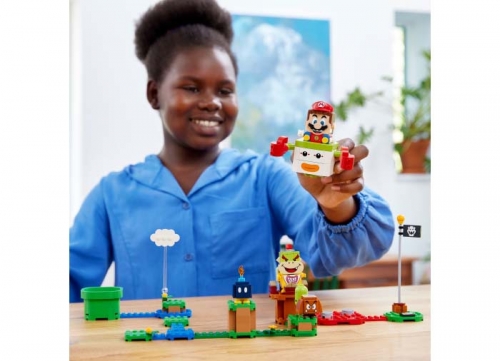 Set de extindere Masina de clowni a lui Bowser Jr 71396 LEGO Super Mario 