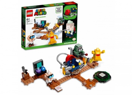 Set de extindere Luigi's Mansion Laborator si Poltergust 71397 LEGO Super Mario 