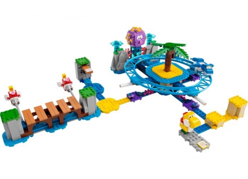 Set de extindere Distractie pe plaja cu Big Urchin 71400 LEGO Super Mario 