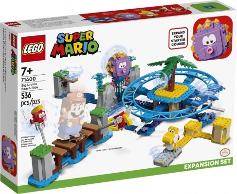 Set de extindere Distractie pe plaja cu Big Urchin 71400 LEGO Super Mario 