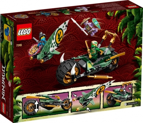 Motocicleta de jungla a lui Lloyd 71745 LEGO Ninjago 