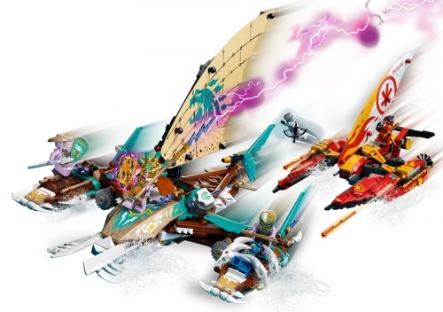 Batalia cu catamarane 71748 LEGO Ninjago 
