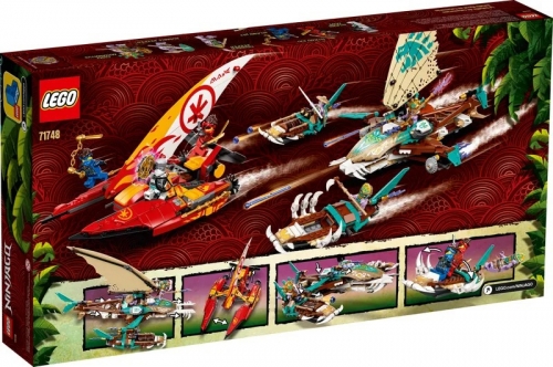 Batalia cu catamarane 71748 LEGO Ninjago 