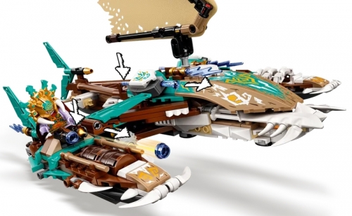 Batalia cu catamarane 71748 LEGO Ninjago 