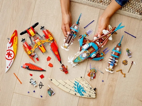 Batalia cu catamarane 71748 LEGO Ninjago 