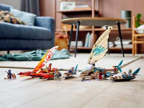 Batalia cu catamarane 71748 LEGO Ninjago 