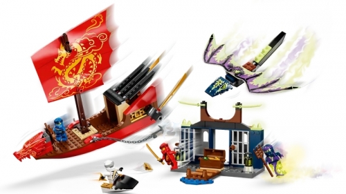 Ultimul zbor al navei Destiny's Bounty 71749 LEGO Ninjago 