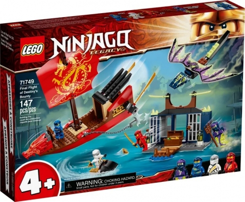 Ultimul zbor al navei Destiny's Bounty 71749 LEGO Ninjago 