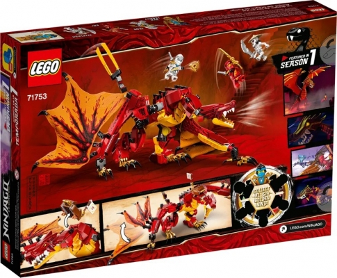 Atacul Dragonului de Foc 71753 LEGO Ninjago 