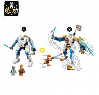 Robotul EVO al lui Zane 71761 LEGO Ninjago 