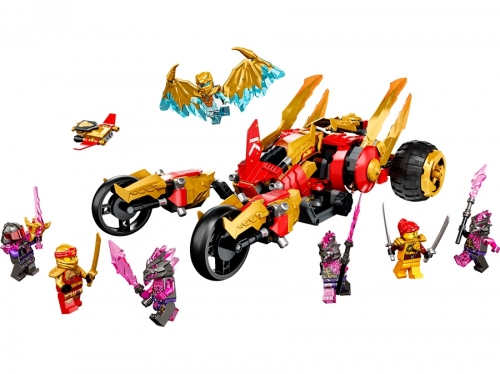 Vehiculul Dragon de Aur al lui Kai 71773 LEGO Ninjago 